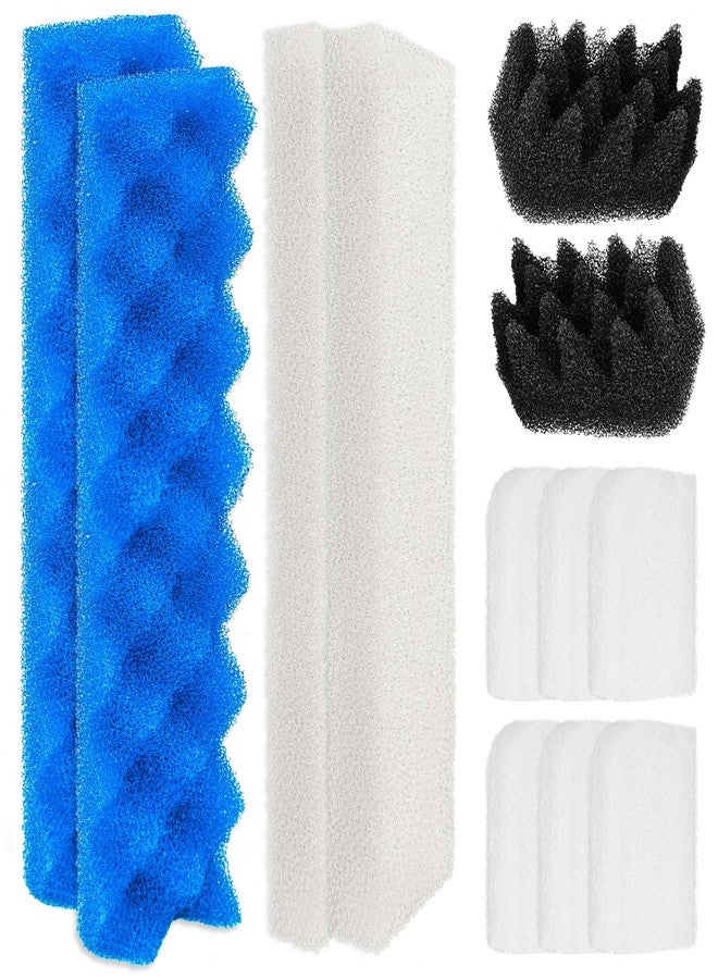 IFERLA Bio Foam + Quick Clear Water Polishing Pad Compatible with Fluval 406 & 407 Canister Filter, Filter Sponge, Replacement Aquarium Filter Media for Biological Filtration, Filter Media Replacement Kit - Image 1